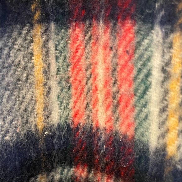 Cozy Plaid Teddy Jacket in Red and Black - Picture 6 of 6